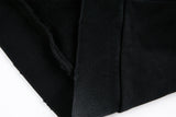 DAXUEN washed black oversized distressed spider graphic hoodie