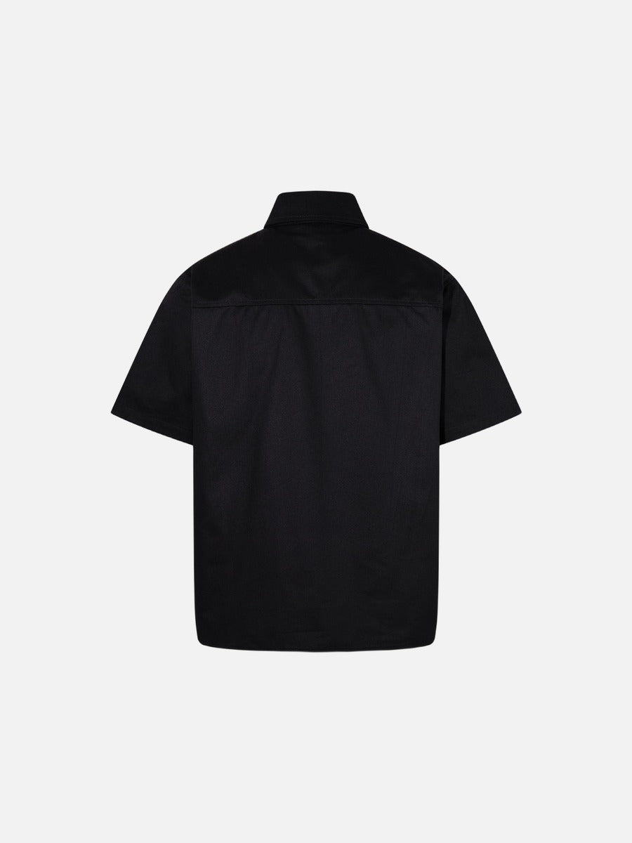Black Distressed Guitar Shirt