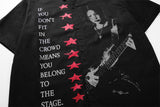 Black Distressed Guitar Shirts