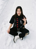Black Distressed Guitar Shirts