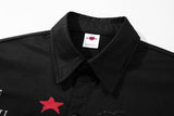 Black Distressed Guitar Shirts