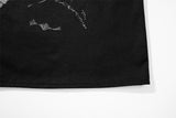 Black Distressed Guitar Shirt