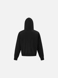 Distressed Heart Graphic Oversized Hoodie