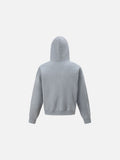Distressed Heart Graphic Oversized Hoodie