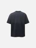 DAXUEN Distressed oversized T-shirt with heart graphic
