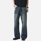 DAXUEN Distressed high-waisted flared jeans