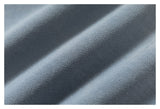 DAXUEN charcoal and light blue distressed wide-leg pants