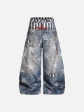 Distressed Light Blue Denim Jeans