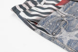 Distressed Light Blue Denim Jeans