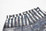 Distressed Light Blue Denim Jeans