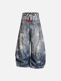 Distressed Light Blue Denim