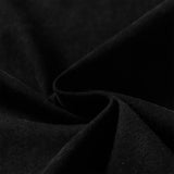 DAXUEN faded black and olive green distressed mock neck t-shirt