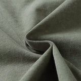 DAXUEN faded black and olive green distressed mock neck t-shirt