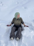 DAXUEN distressed ombre vintage graphic t-shirt — model photo