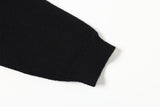 Distressed Pixelated Rock Graphic Knit Sweater