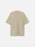 DAXUEN dark grey oversized musician graphic tee