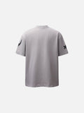 DAXUEN Distressed oversized t-shirt with star graphics