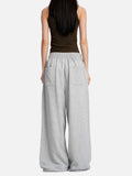 DAXUEN dark grayish blue wide-leg star graphic sweatpants