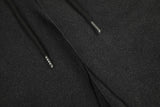 DAXUEN washed dark blue-grey wide-leg sweatpants with sword graphic