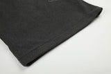 DAXUEN washed dark blue-grey wide-leg sweatpants with sword graphic