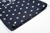 DAXUEN white and black star print wide-leg pants