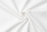 DAXUEN white long-sleeve distressed Union Jack graphic tee