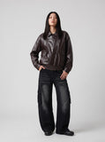 DAXUEN distressed-wide-leg-cargo-jeans — model photo