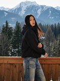 DAXUEN Distressed wide-leg denim jeans with a relaxed fit — model photo