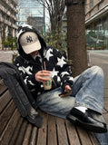 DAXUEN Distressed wide-leg denim jeans with a relaxed fit — model photo