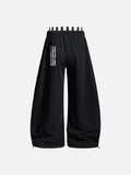 DAXUEN Matchday Crest Wide Leg Sweatpants