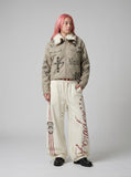 DAXUEN Matchday Crest Wide Leg Sweatpants