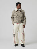 DAXUEN Matchday Crest Wide Leg Sweatpants