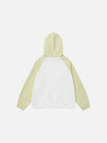 DAXUEN Hooded zip-up sweatshirt with playful graphics