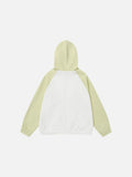 DAXUEN Hooded zip-up sweatshirt with playful graphics