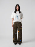 DAXUEN DAXUEN Dotted Heart Graphic Relaxed T-Shirt — model photo