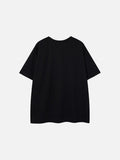 DAXUEN Double-layer crewneck short-sleeved t-shirt