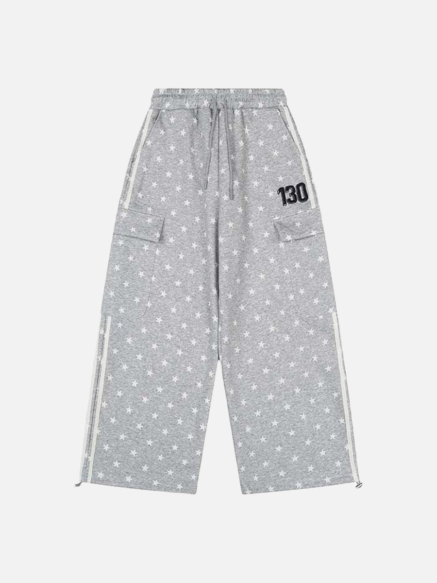 DAXUEN DREAMSCAPE star print loungewear set for men