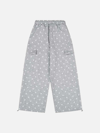 DAXUEN DREAMSCAPE star print loungewear set for men