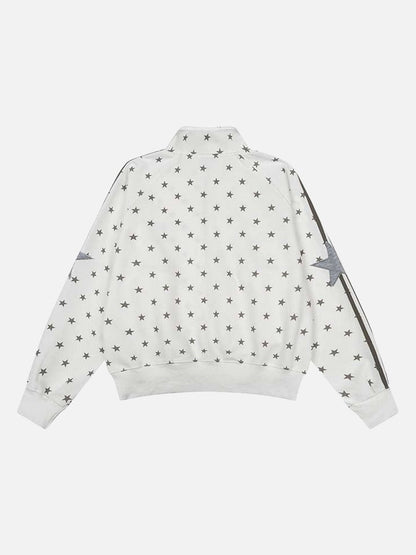 DAXUEN DREAMSCAPE star print loungewear set for men
