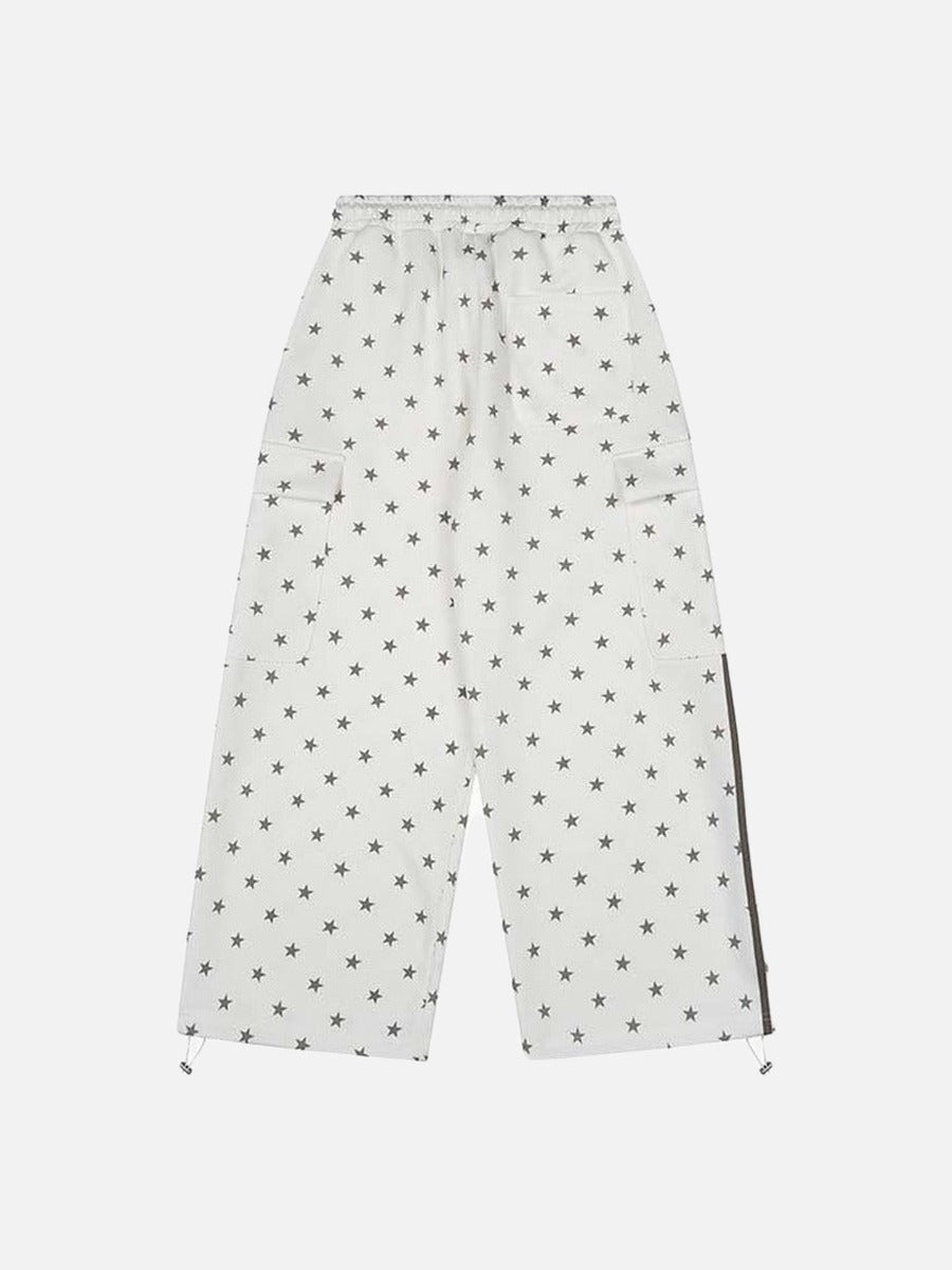 DAXUEN DREAMSCAPE star print loungewear set for men