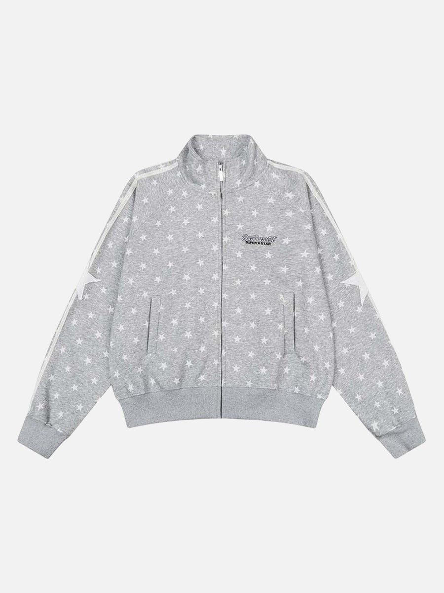 DAXUEN DREAMSCAPE star print loungewear set for men