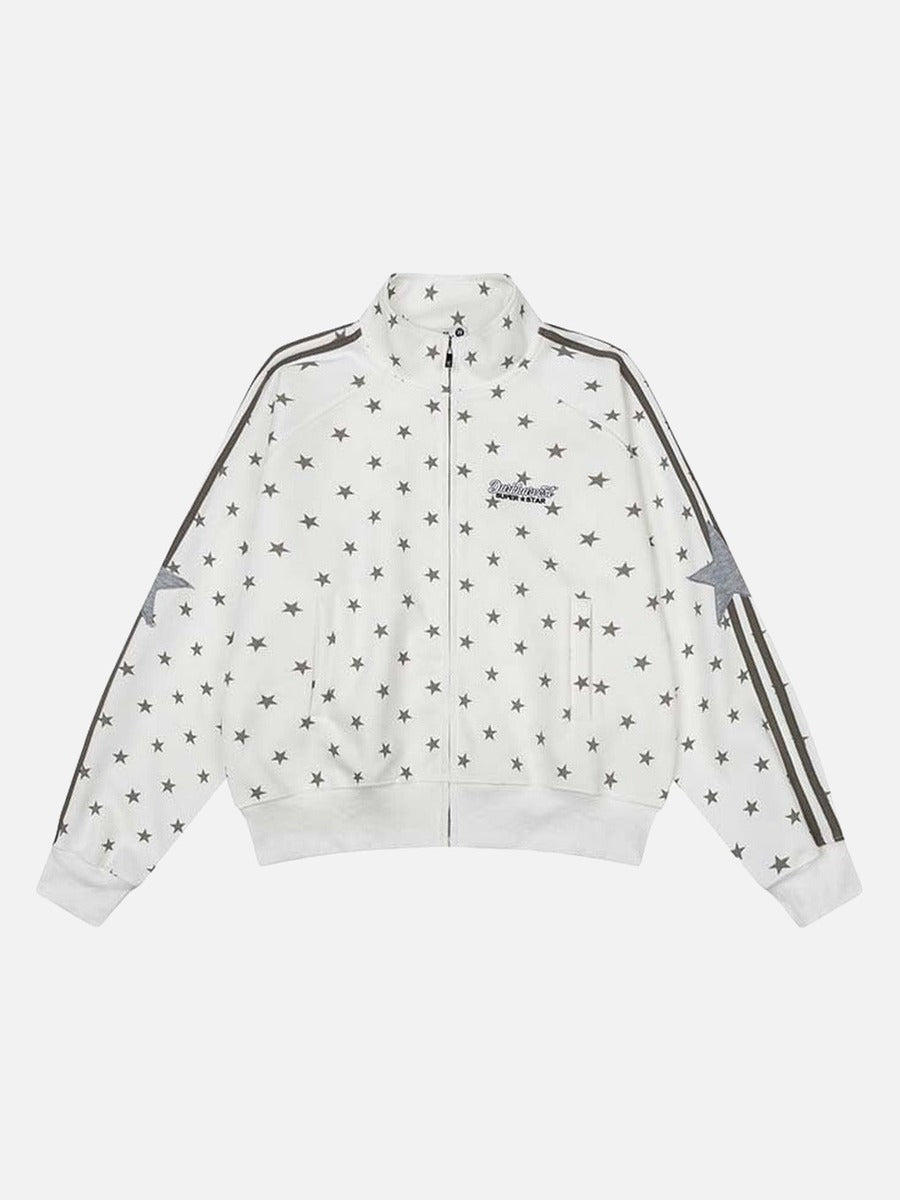 DAXUEN DREAMSCAPE star print loungewear set for men
