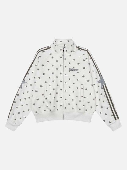 DAXUEN DREAMSCAPE star print loungewear set for men