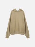 DAXUEN Oversized hoodie with dropped shoulders and solid colors