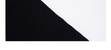 DAXUEN black oversized dual-graphic drop-shoulder t-shirt