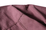 DAXUEN dusty rose oversized jacket with contrast collar