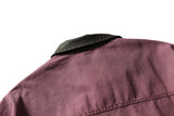 DAXUEN dusty rose oversized jacket with contrast collar