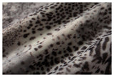 DAXUEN grey black white dynamic animal print wrap skirt