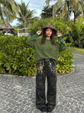 DAXUEN edgy-camouflage-cargo-pants — model photo