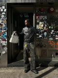 DAXUEN edgy-camouflage-cargo-pants — model photo